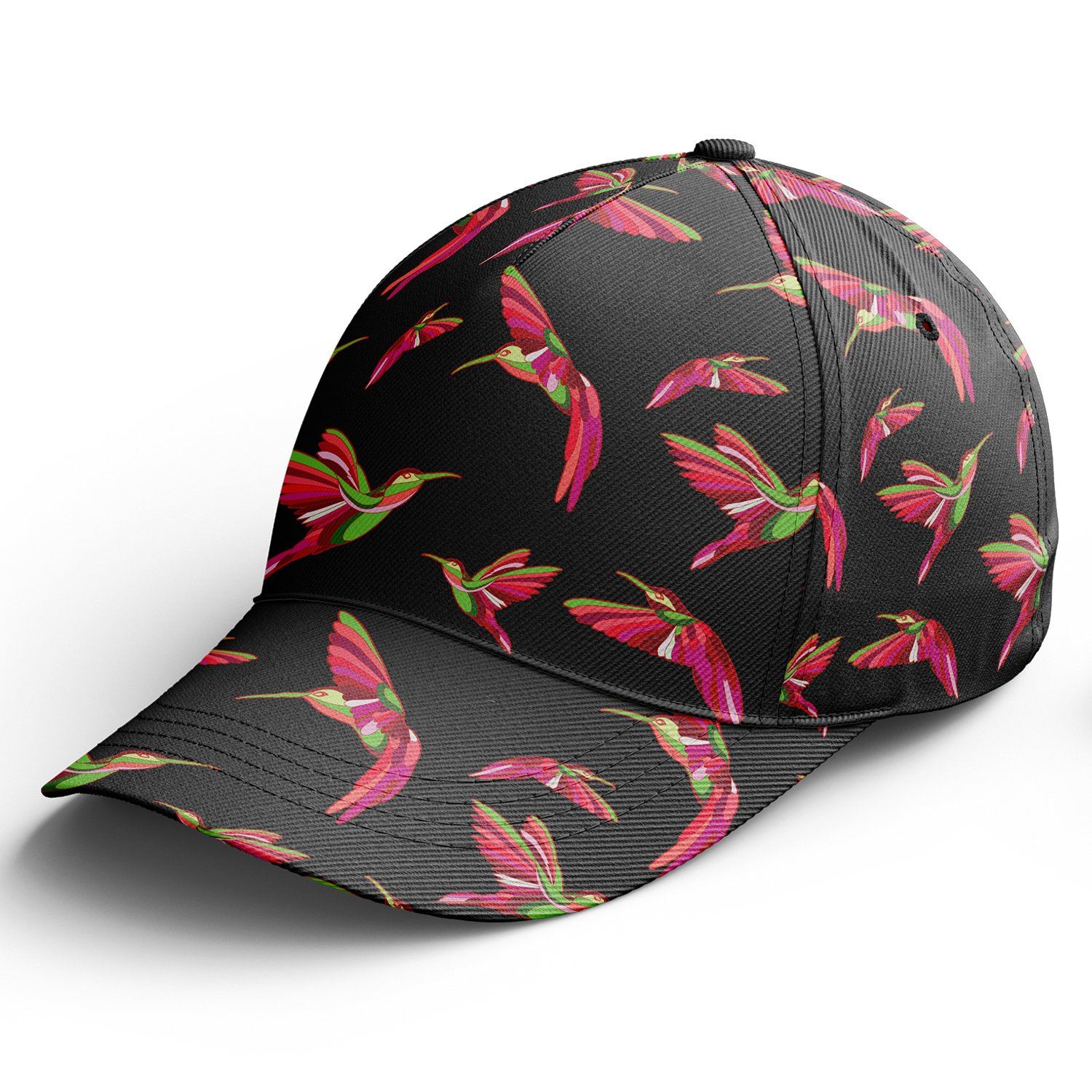 Red Swift Colourful Black Snapback Hat hat Herman