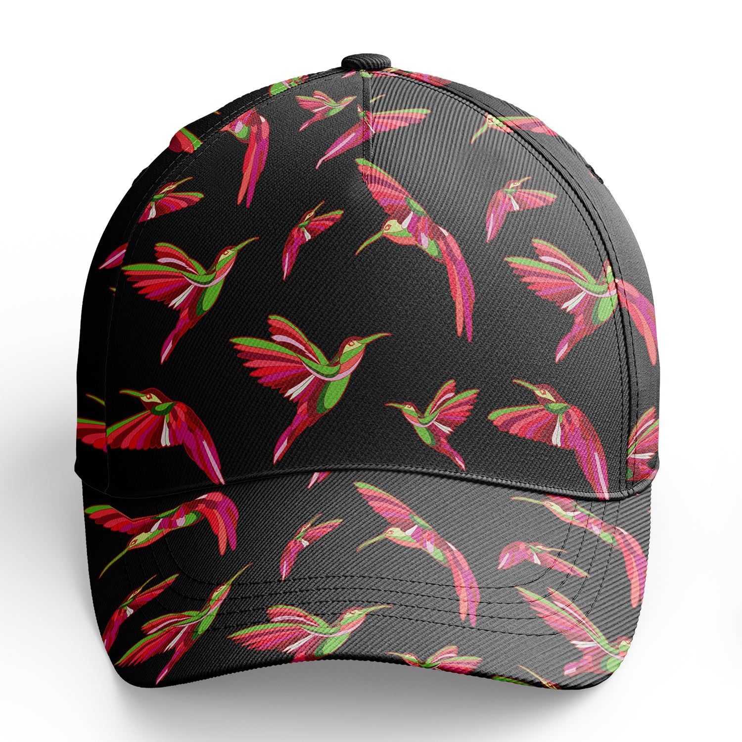 Red Swift Colourful Black Snapback Hat hat Herman