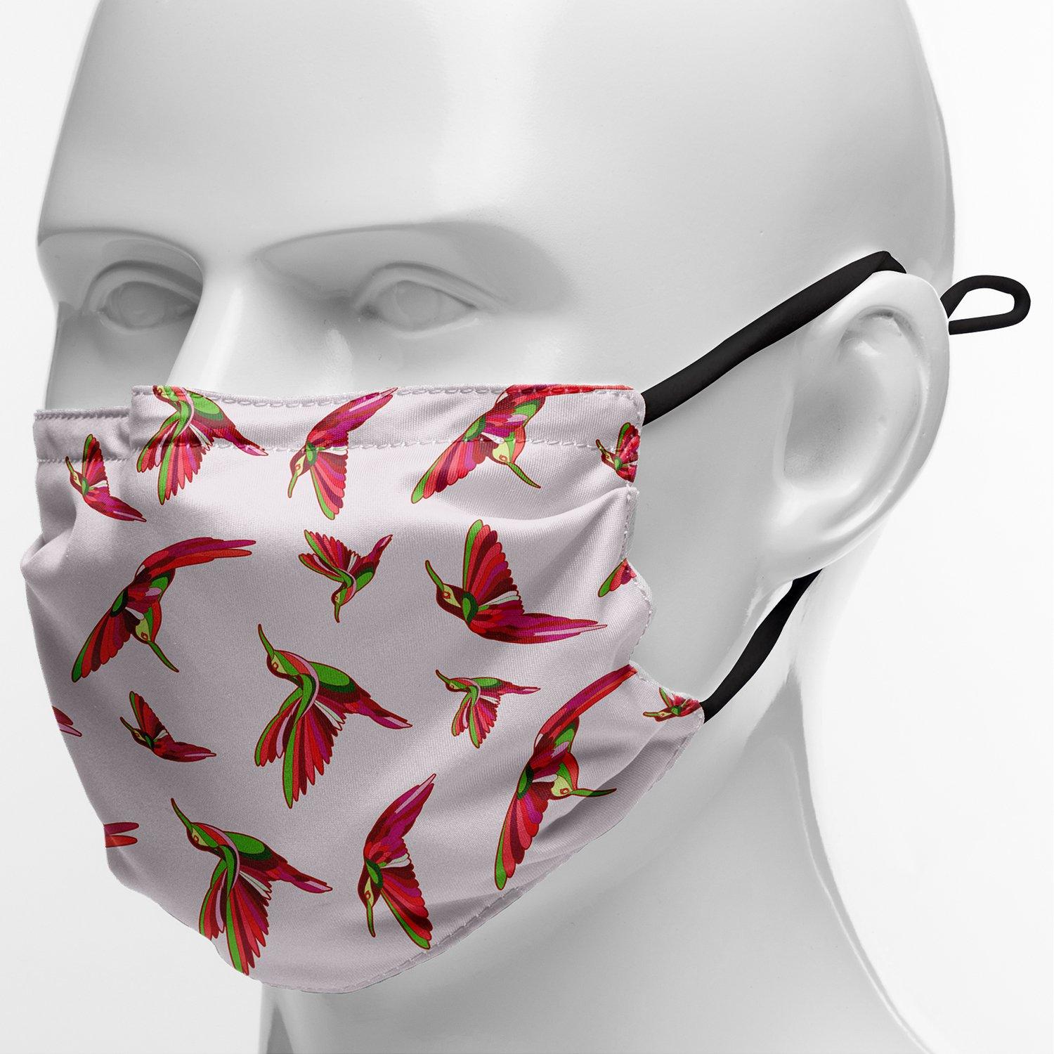 Red Swift Colourful Face Cover Herman