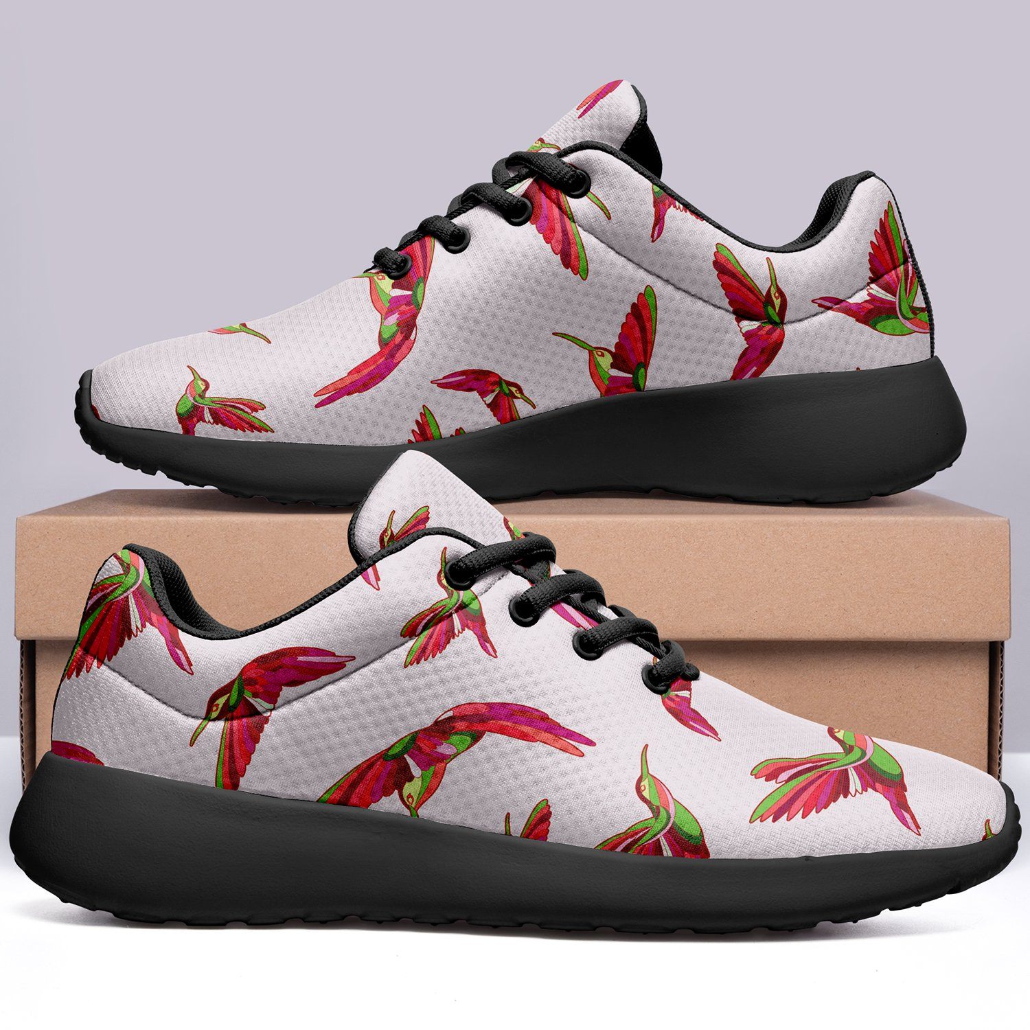 Red Swift Colourful Ikkaayi Sport Sneakers ikkaayi Herman