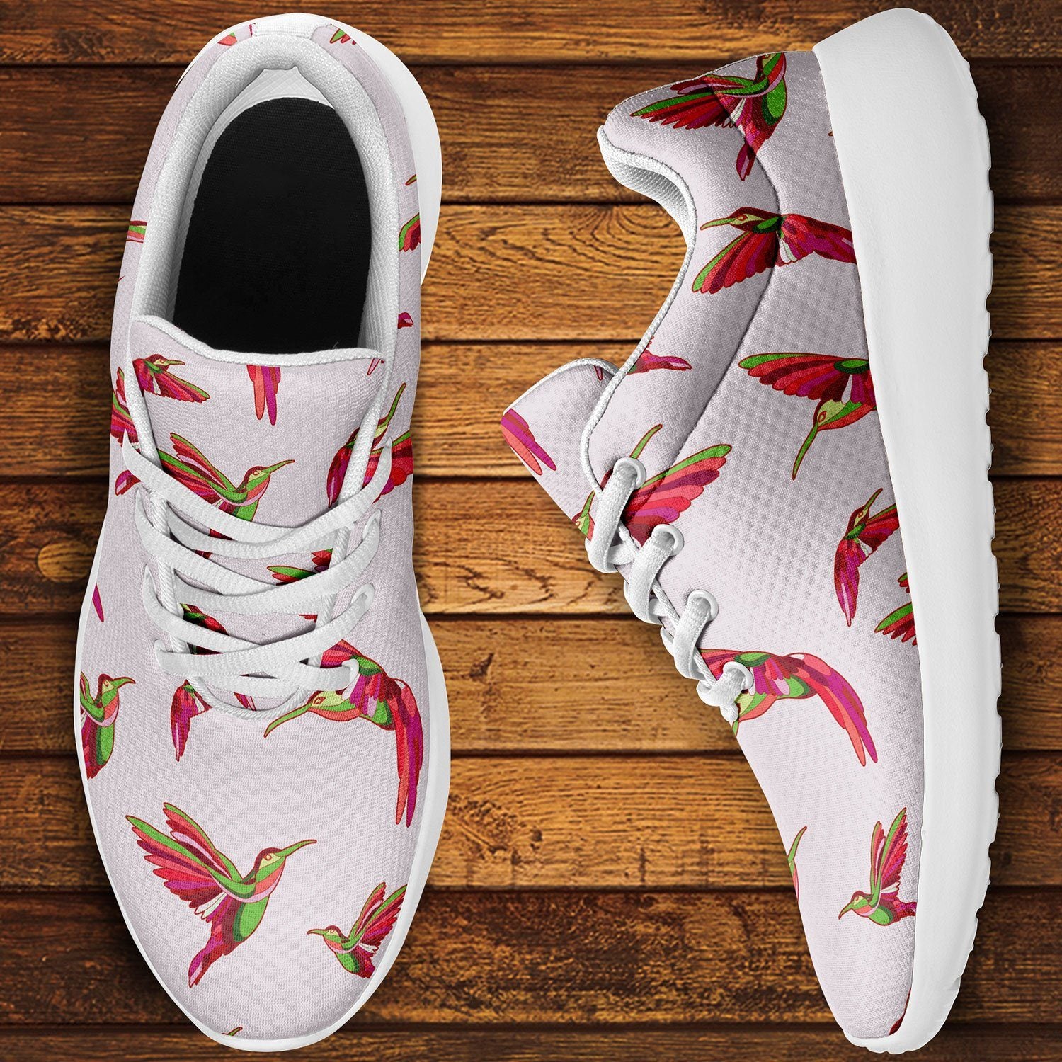 Red Swift Colourful Ikkaayi Sport Sneakers ikkaayi Herman