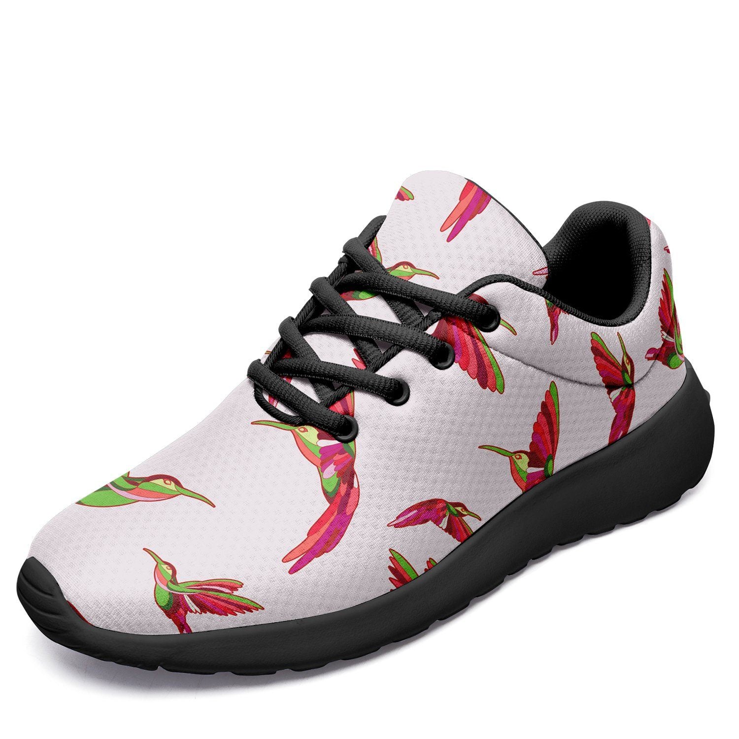 Red Swift Colourful Ikkaayi Sport Sneakers ikkaayi Herman US Women 4.5 / US Youth 3.5 / EUR 35 Black Sole