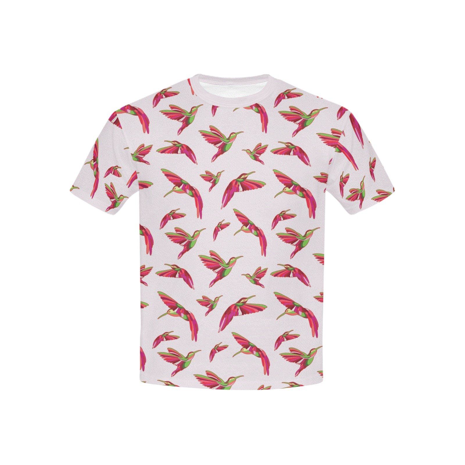Red Swift Colourful Kids' All Over Print T-shirt (USA Size) (Model T40) All Over Print T-shirt for Kid (T40) e-joyer 