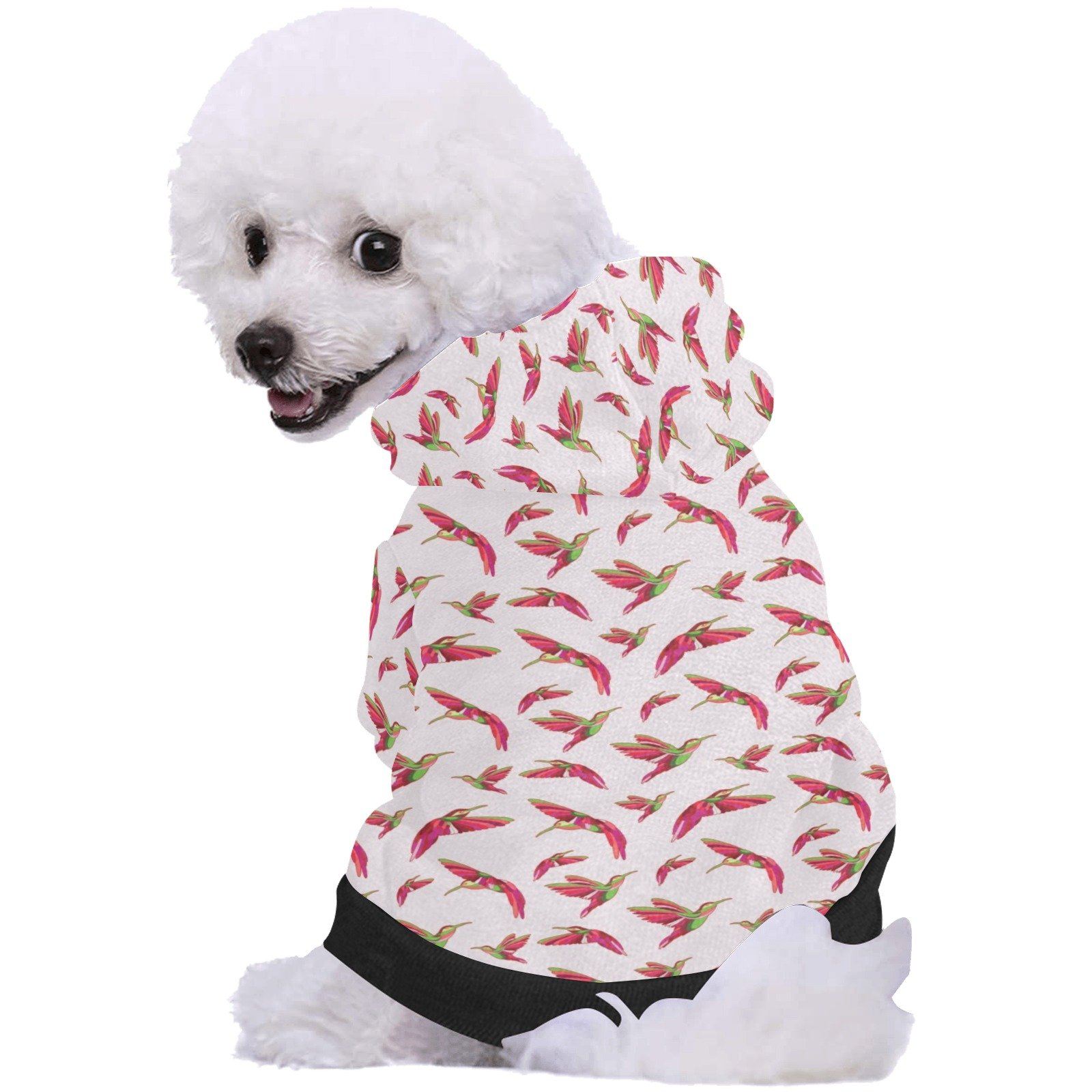 Red Swift Colourful Pet Dog Hoodie Pet Dog Hoodie e-joyer 