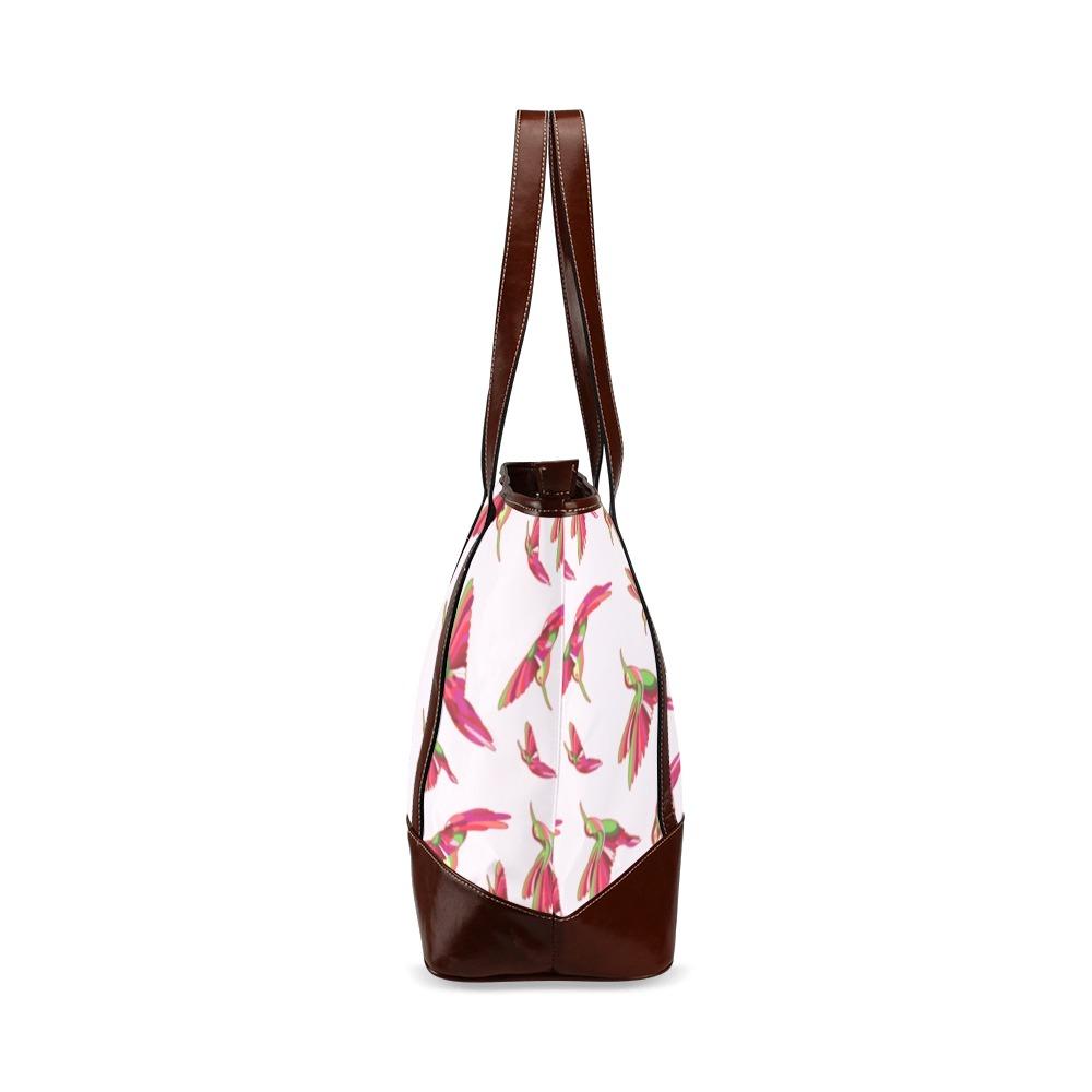 Red Swift Colourful Tote Handbag (Model 1642) Tote Handbags (1642) e-joyer