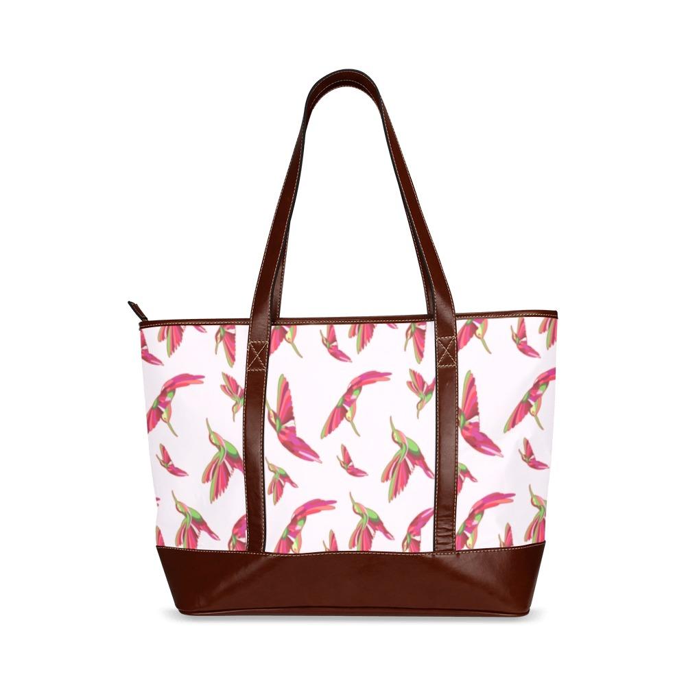 Red Swift Colourful Tote Handbag (Model 1642) Tote Handbags (1642) e-joyer