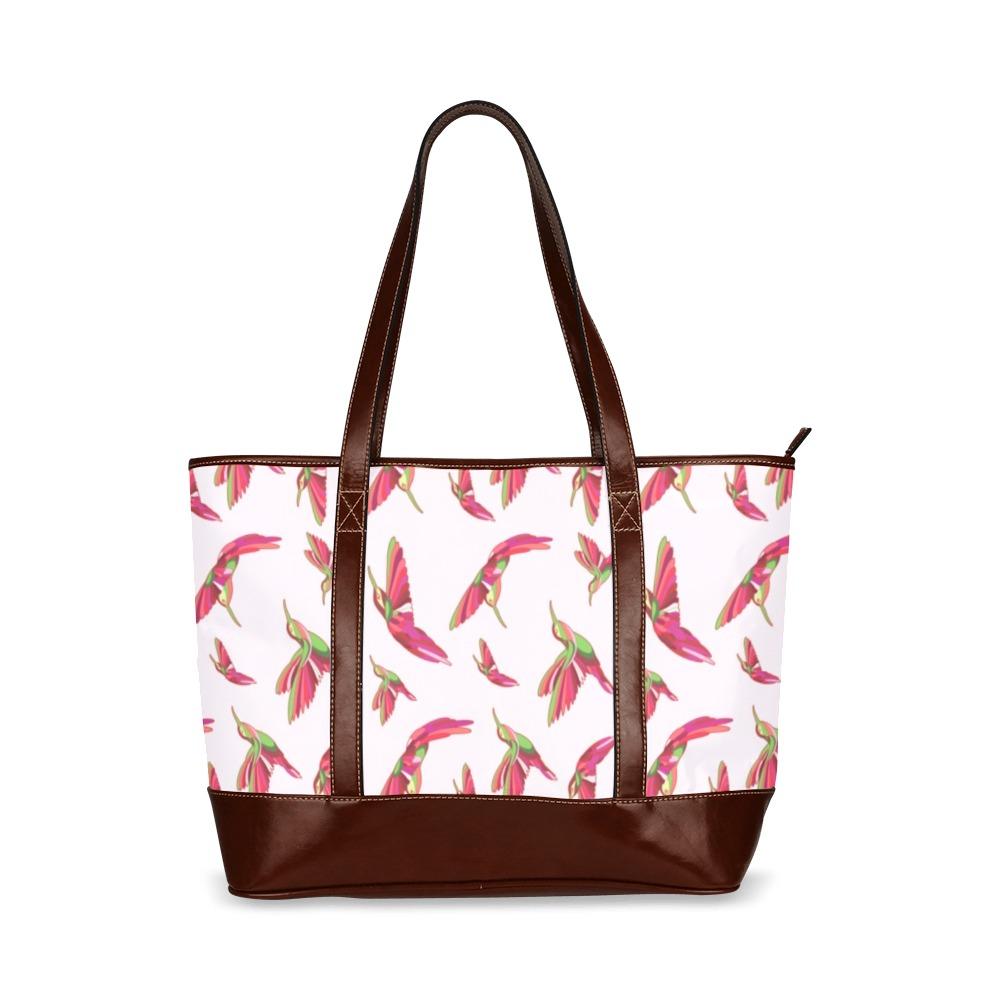 Red Swift Colourful Tote Handbag (Model 1642) Tote Handbags (1642) e-joyer