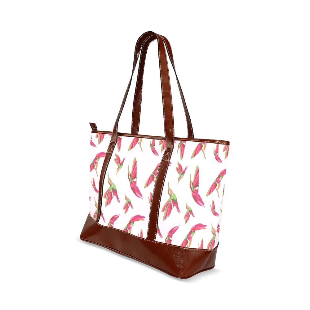 Red Swift Colourful Tote Handbag (Model 1642) Tote Handbags (1642) e-joyer