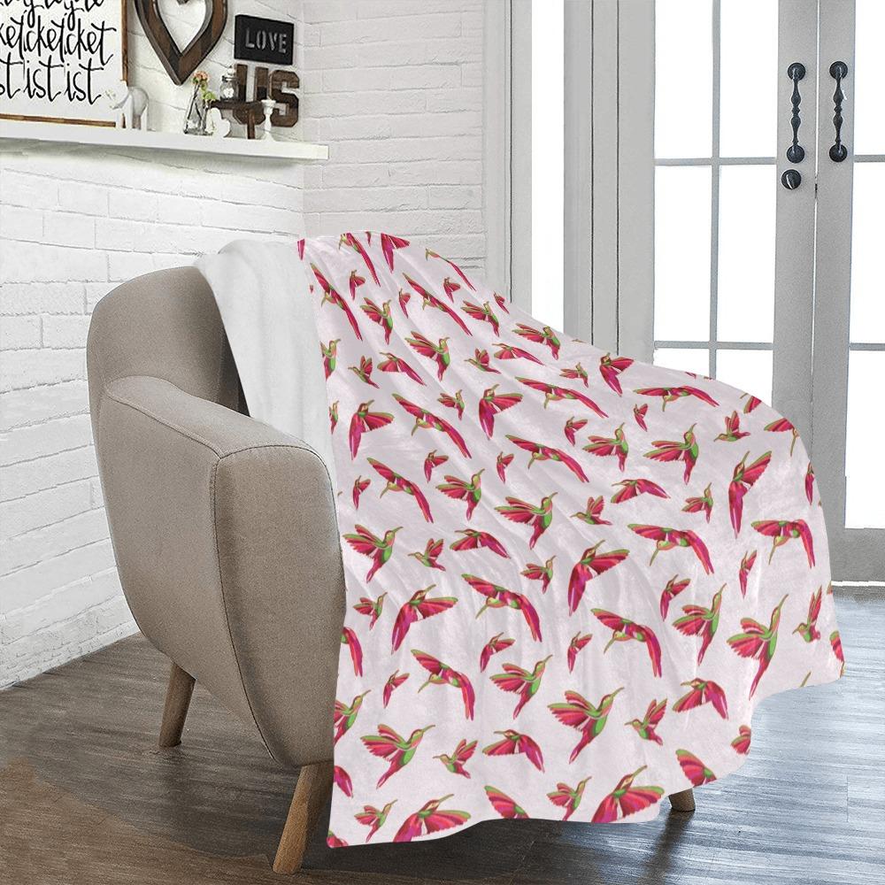 Red Swift Colourful Ultra-Soft Micro Fleece Blanket 50"x60" Ultra-Soft Blanket 50''x60'' e-joyer 