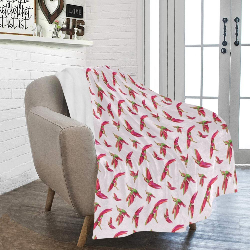 Red Swift Colourful Ultra-Soft Micro Fleece Blanket 50"x60" Ultra-Soft Blanket 50''x60'' e-joyer