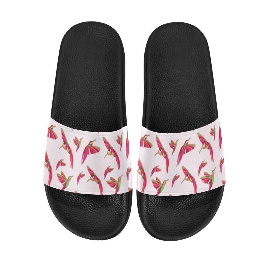 Red Swift Colourful Women's Slide Sandals (Model 057) Women's Slide Sandals (057) e-joyer