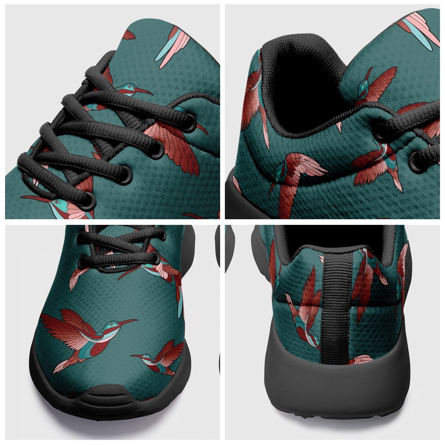 Red Swift Turquoise Ikkaayi Sport Sneakers ikkaayi Herman