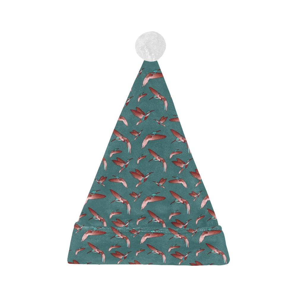 Red Swift Turquoise Santa Hat Santa Hat e-joyer 