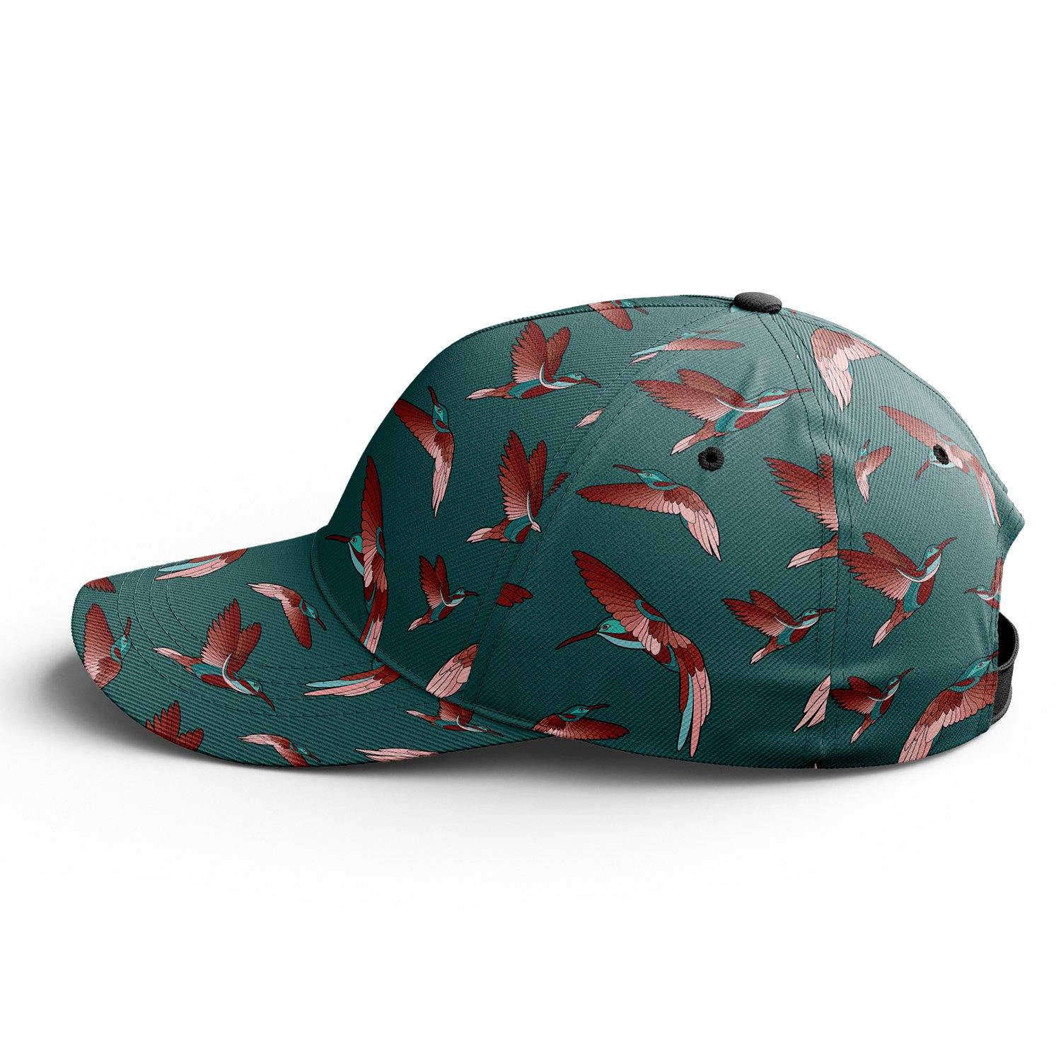 Red Swift Turquoise Snapback Hat hat Herman