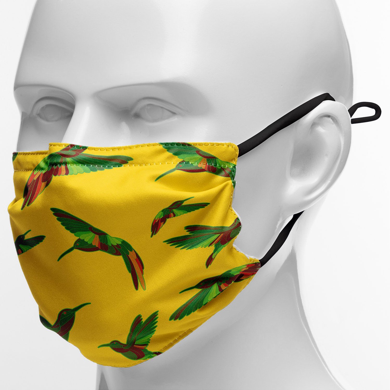 Red Swift Yellow Face Cover Herman