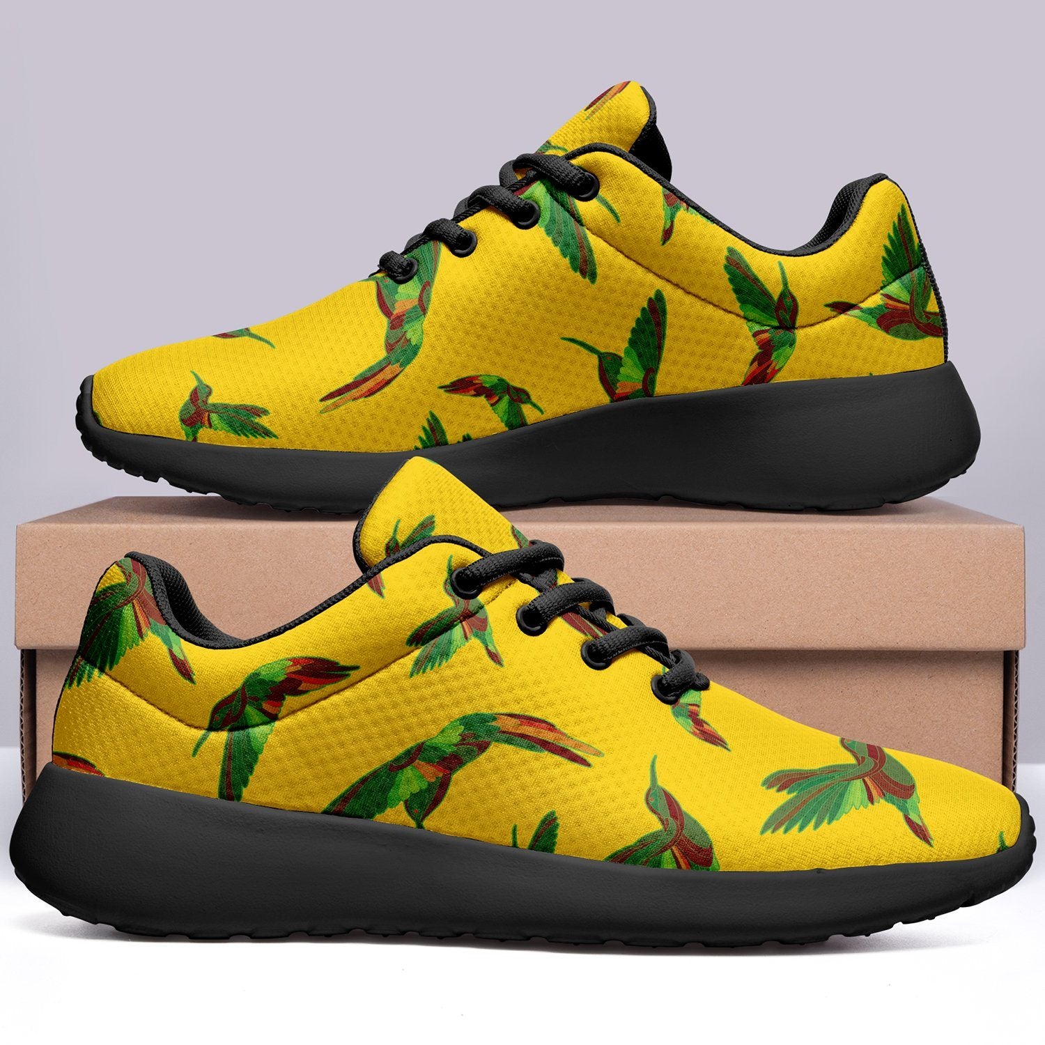 Red Swift Yellow Ikkaayi Sport Sneakers ikkaayi Herman