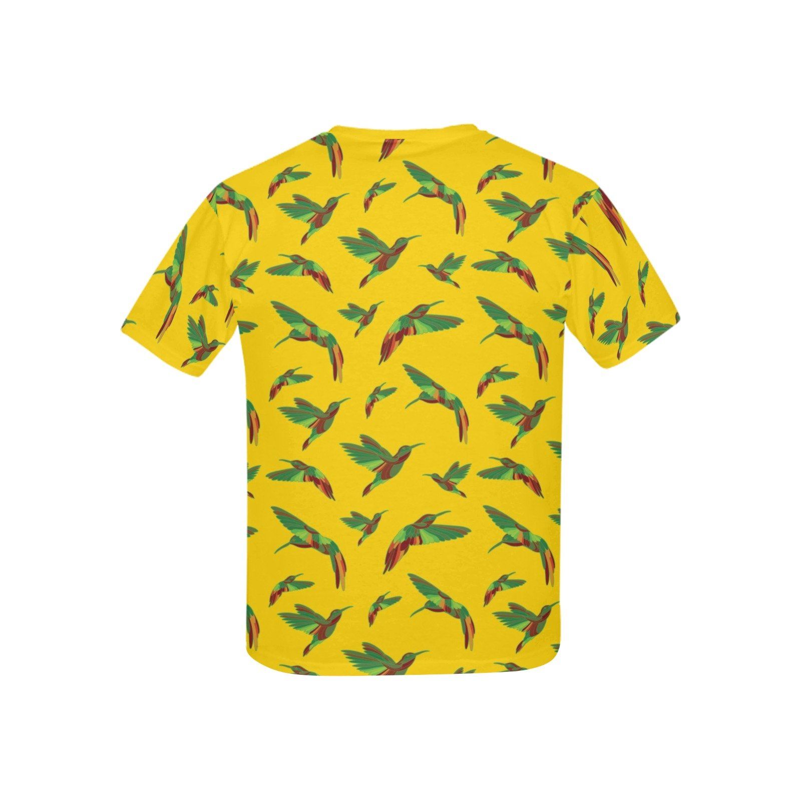 Red Swift Yellow Kids' All Over Print T-shirt (USA Size) (Model T40) All Over Print T-shirt for Kid (T40) e-joyer