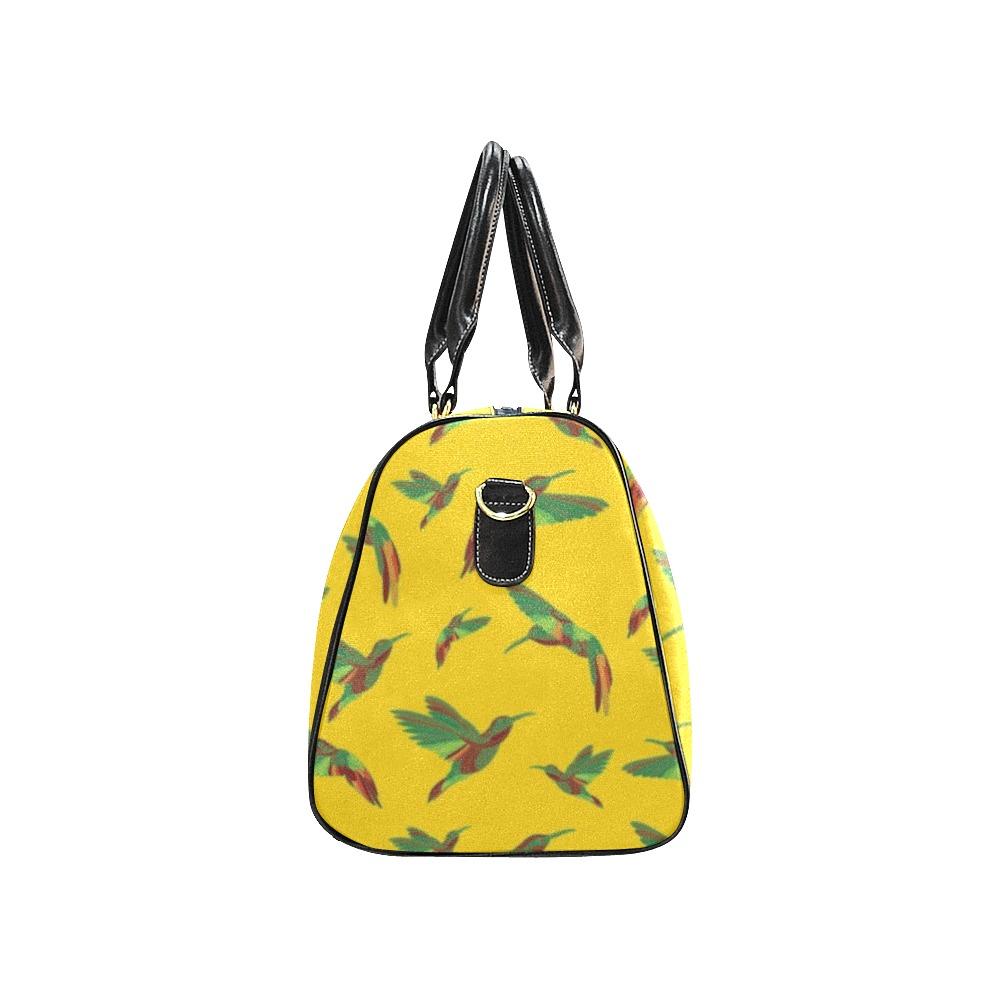 Red Swift Yellow New Waterproof Travel Bag/Small (Model 1639) bag e-joyer