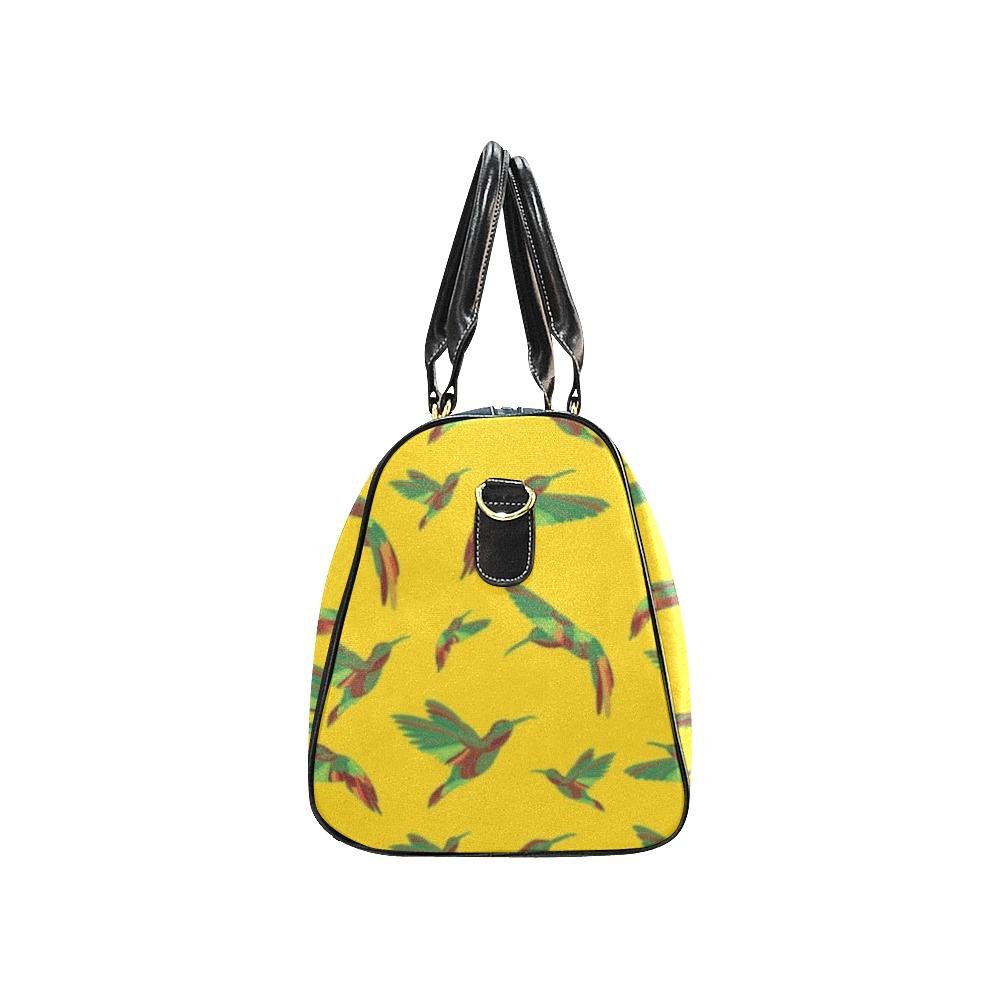 Red Swift Yellow New Waterproof Travel Bag/Small (Model 1639) bag e-joyer