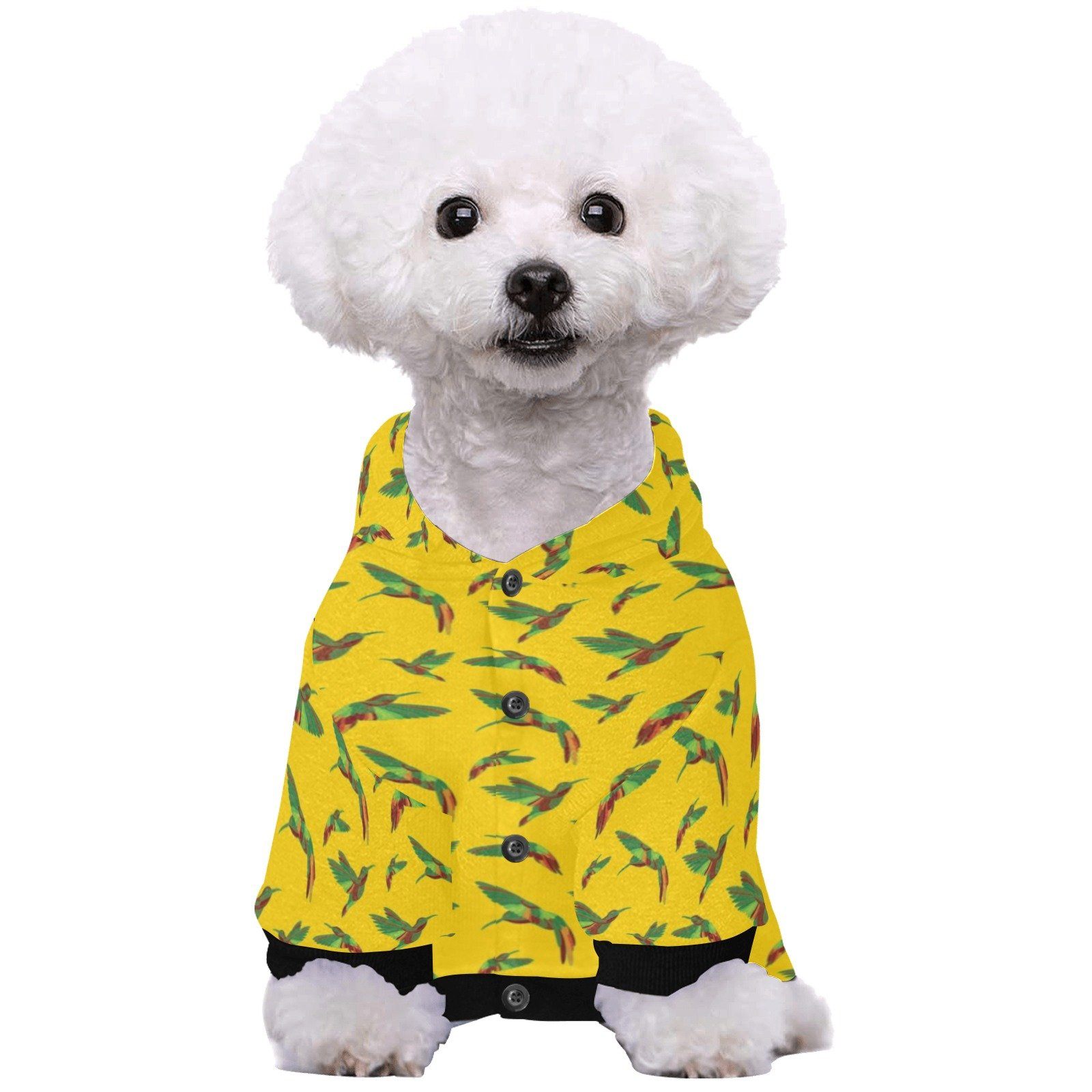 Red Swift Yellow Pet Dog Hoodie Pet Dog Hoodie e-joyer