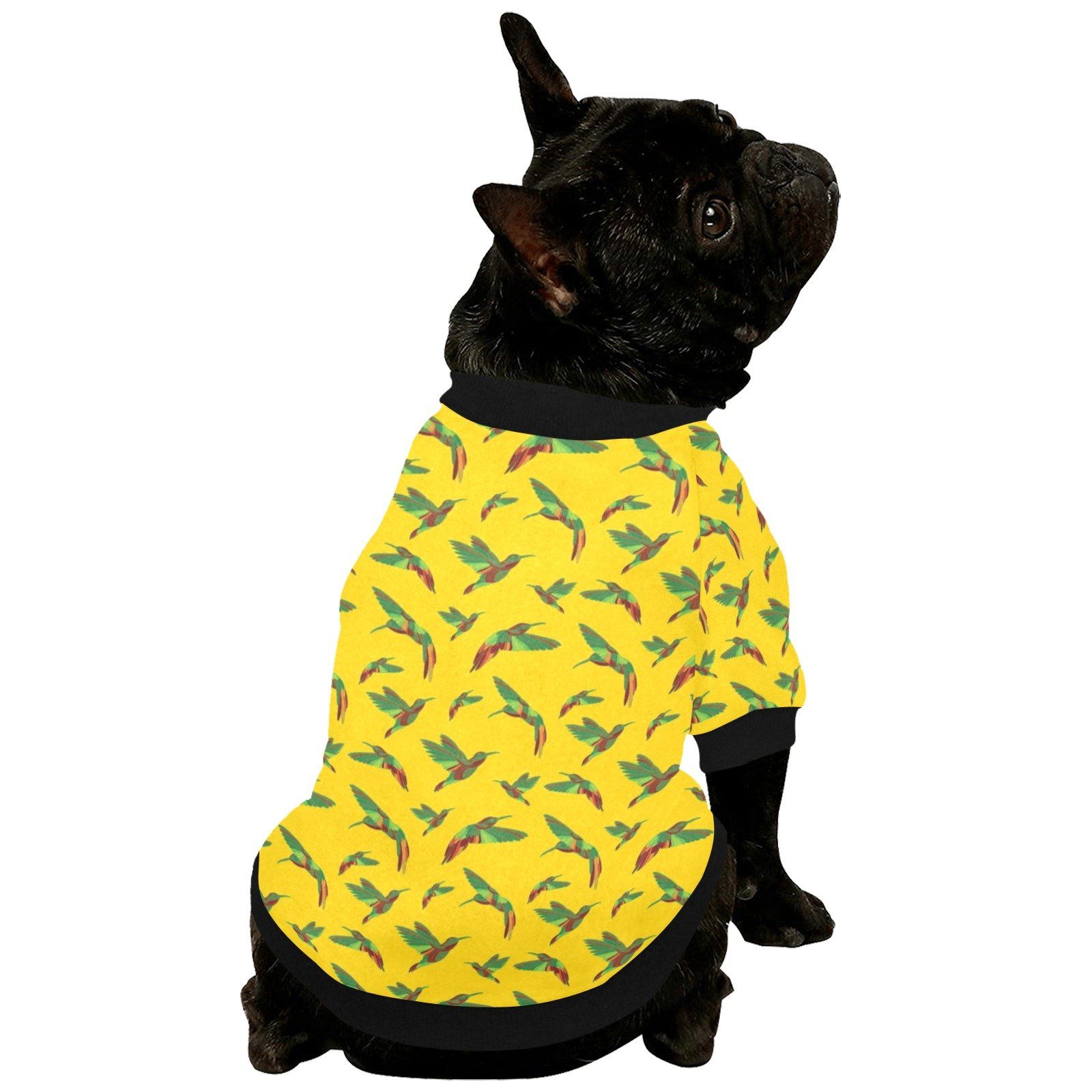 Red Swift Yellow Pet Dog Round Neck Shirt Pet Dog Round Neck Shirt e-joyer 