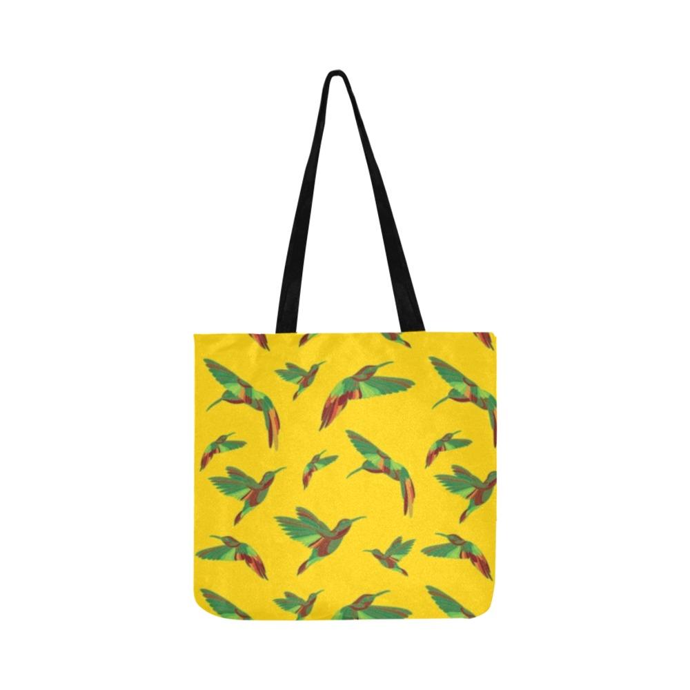 Red Swift Yellow Reusable Shopping Bag Model 1660 (Two sides) Shopping Tote Bag (1660) e-joyer