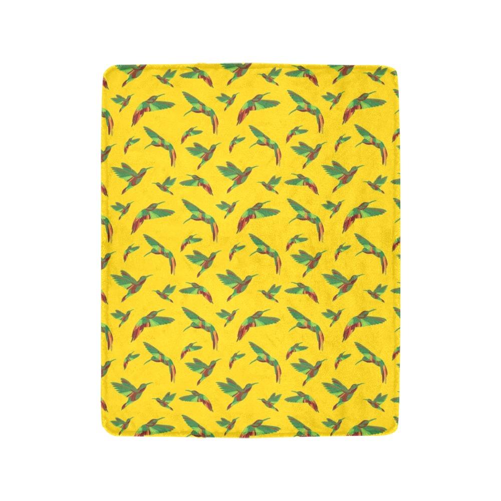 Red Swift Yellow Ultra-Soft Micro Fleece Blanket 40"x50" Ultra-Soft Blanket 40''x50'' e-joyer 