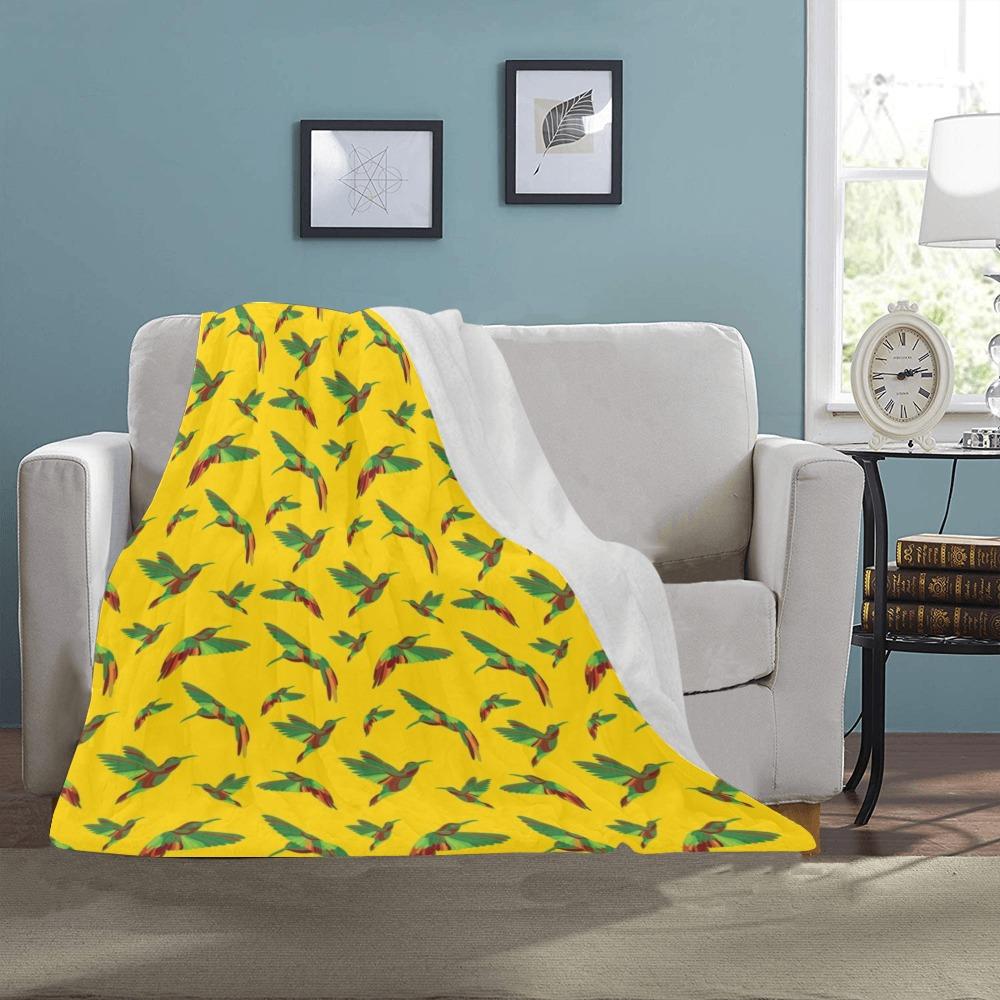 Red Swift Yellow Ultra-Soft Micro Fleece Blanket 40"x50" Ultra-Soft Blanket 40''x50'' e-joyer