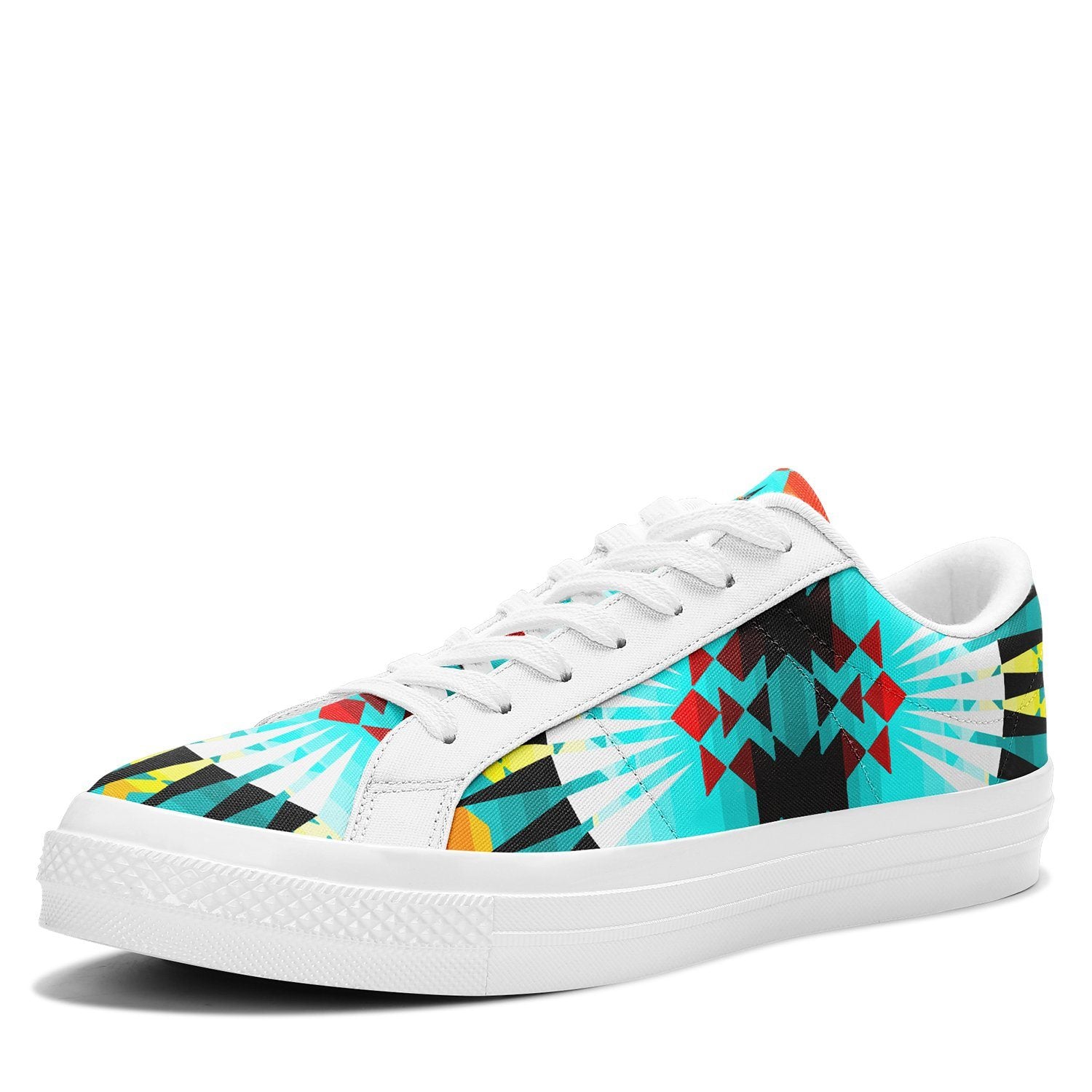 Ribbonwork Bustles Aapisi Low Top Canvas Shoes White Sole 49 Dzine