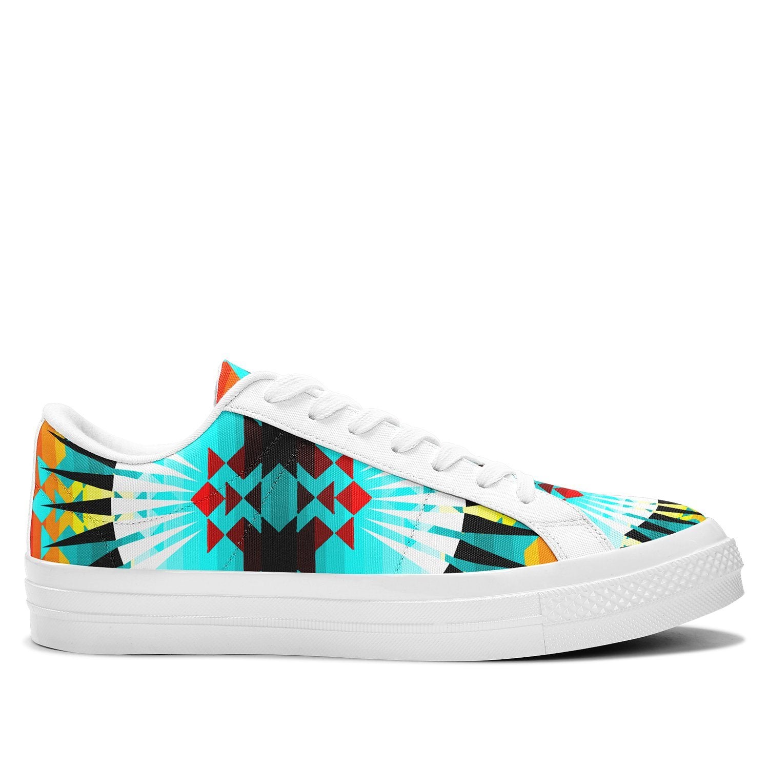 Ribbonwork Bustles Aapisi Low Top Canvas Shoes White Sole 49 Dzine