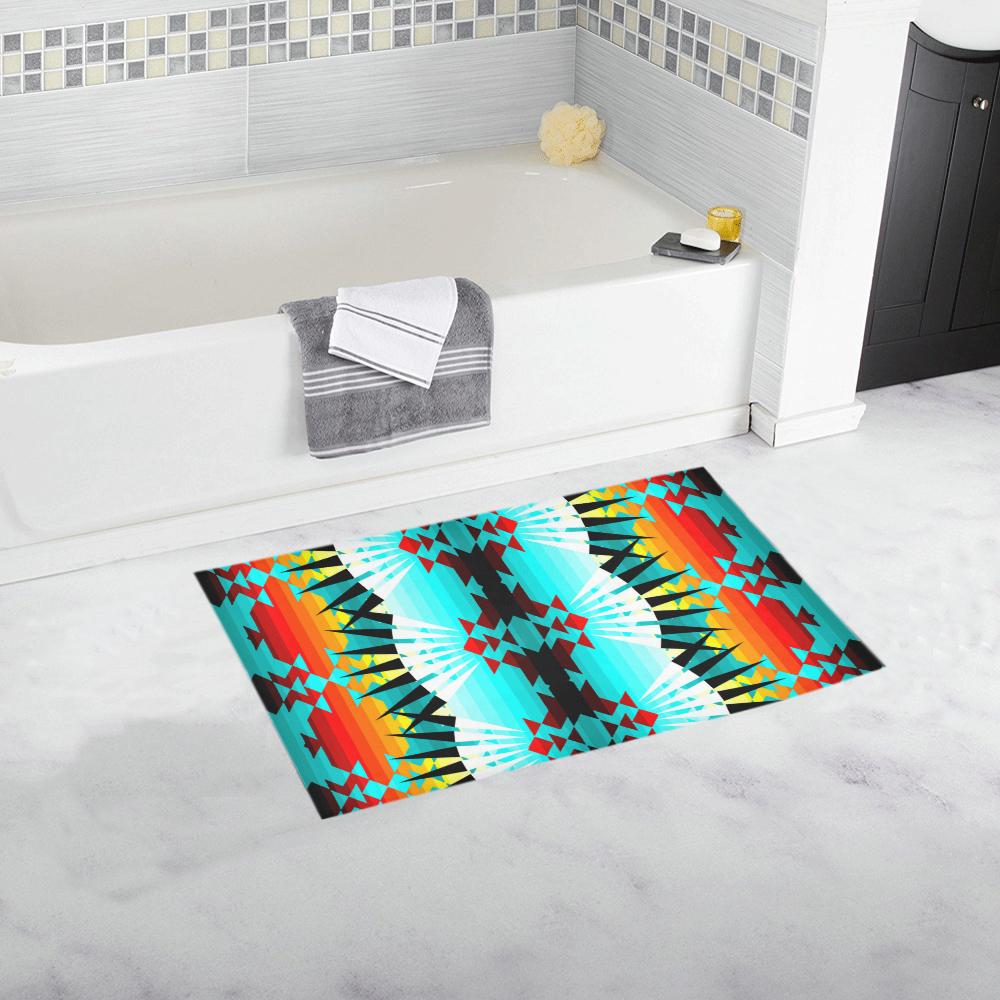 Ribbonwork Bustles Bath Rug 16''x 28'' Bath Rug 16''x 28'' e-joyer
