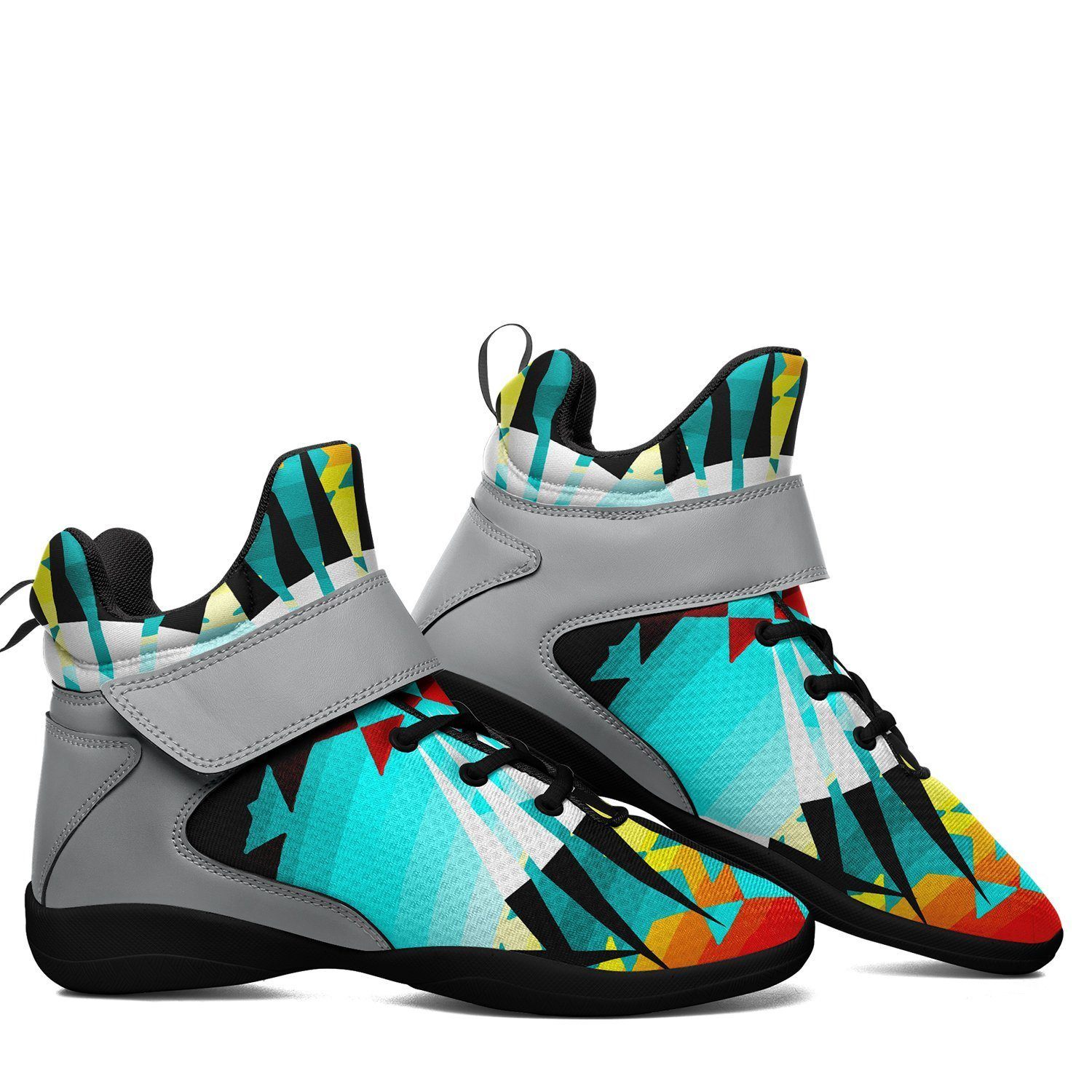 Ribbonwork Bustles Kid's Ipottaa Basketball / Sport High Top Shoes 49 Dzine