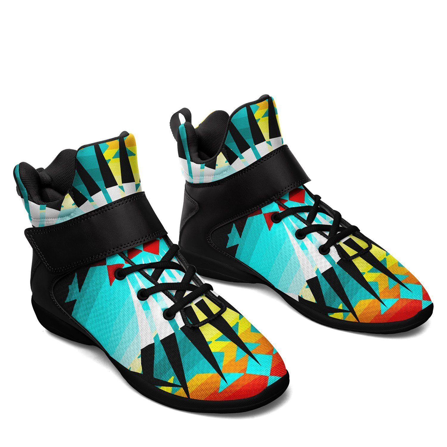 Ribbonwork Bustles Kid's Ipottaa Basketball / Sport High Top Shoes 49 Dzine