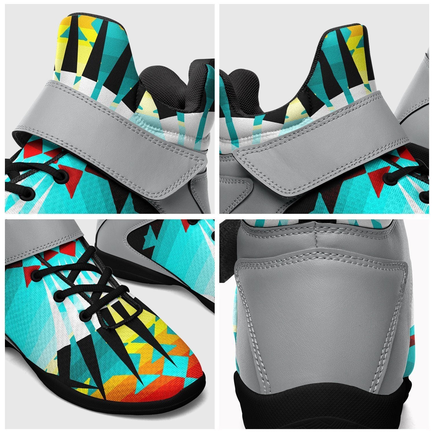 Ribbonwork Bustles Kid's Ipottaa Basketball / Sport High Top Shoes 49 Dzine