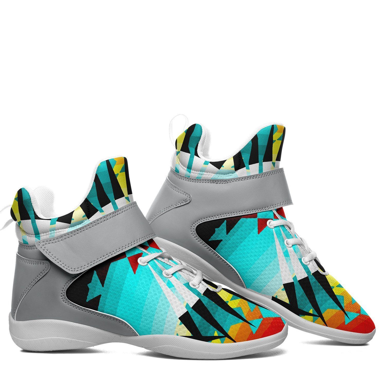 Ribbonwork Bustles Kid's Ipottaa Basketball / Sport High Top Shoes 49 Dzine