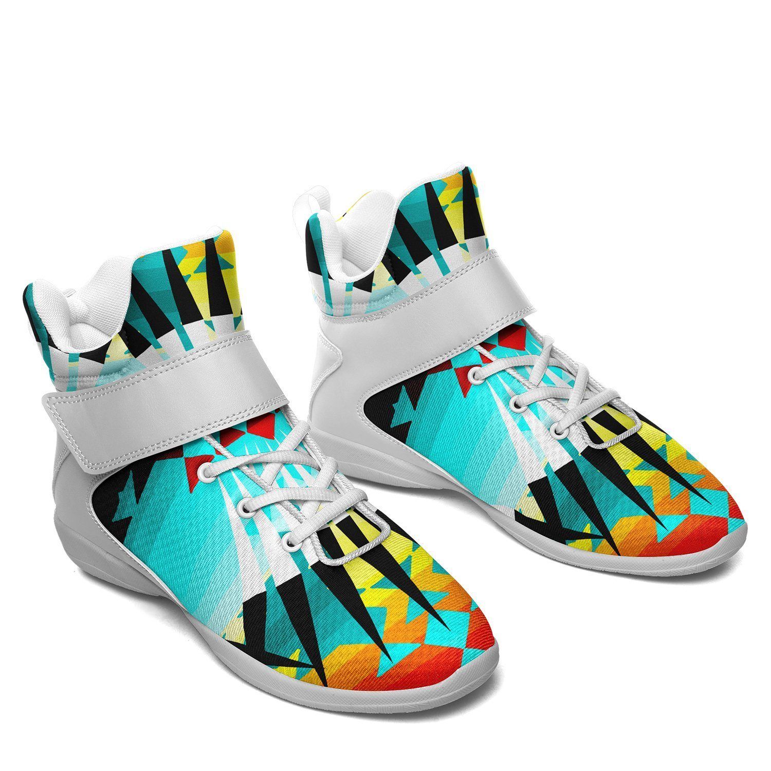 Ribbonwork Bustles Kid's Ipottaa Basketball / Sport High Top Shoes 49 Dzine