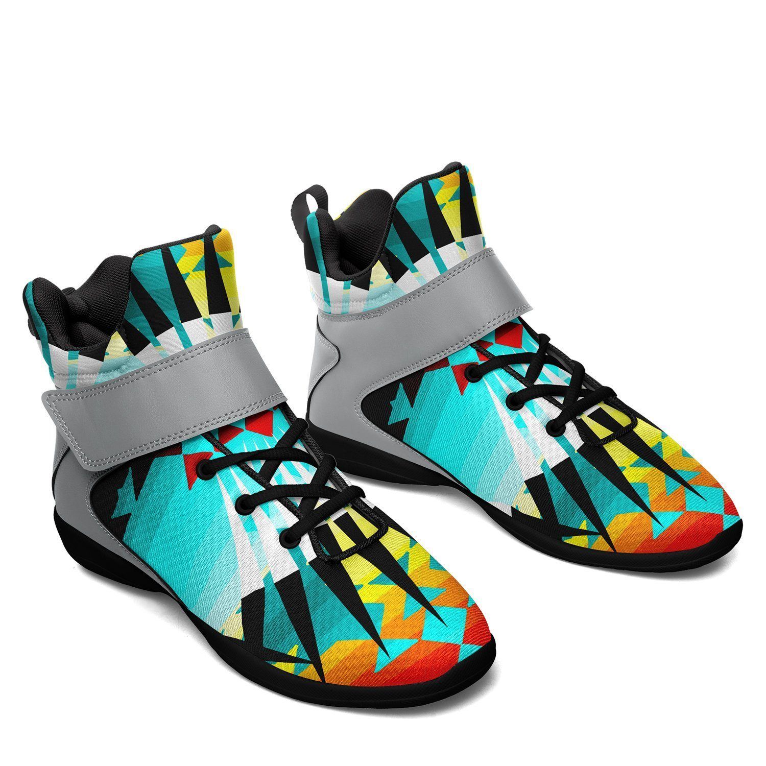 Ribbonwork Bustles Kid's Ipottaa Basketball / Sport High Top Shoes 49 Dzine