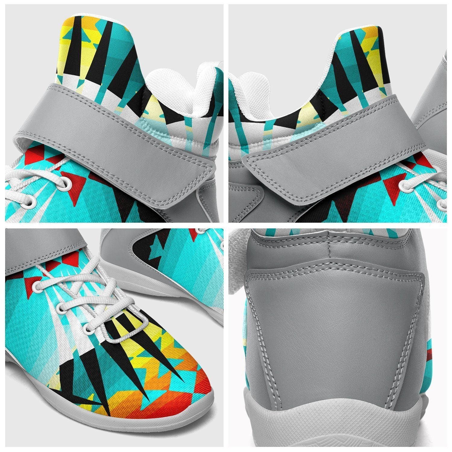 Ribbonwork Bustles Kid's Ipottaa Basketball / Sport High Top Shoes 49 Dzine