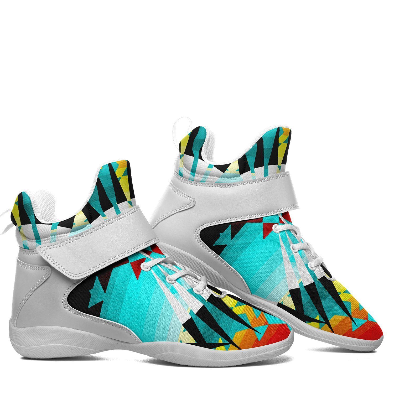 Ribbonwork Bustles Kid's Ipottaa Basketball / Sport High Top Shoes 49 Dzine