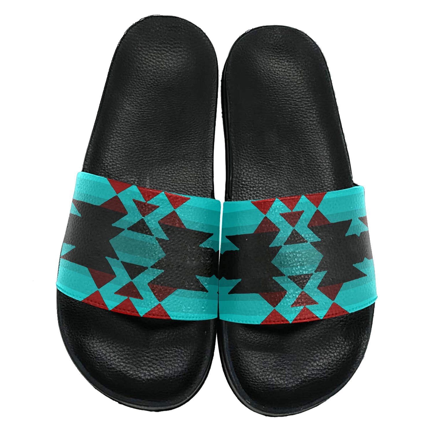 Ribbonwork Bustles Slide Sandals 49 Dzine