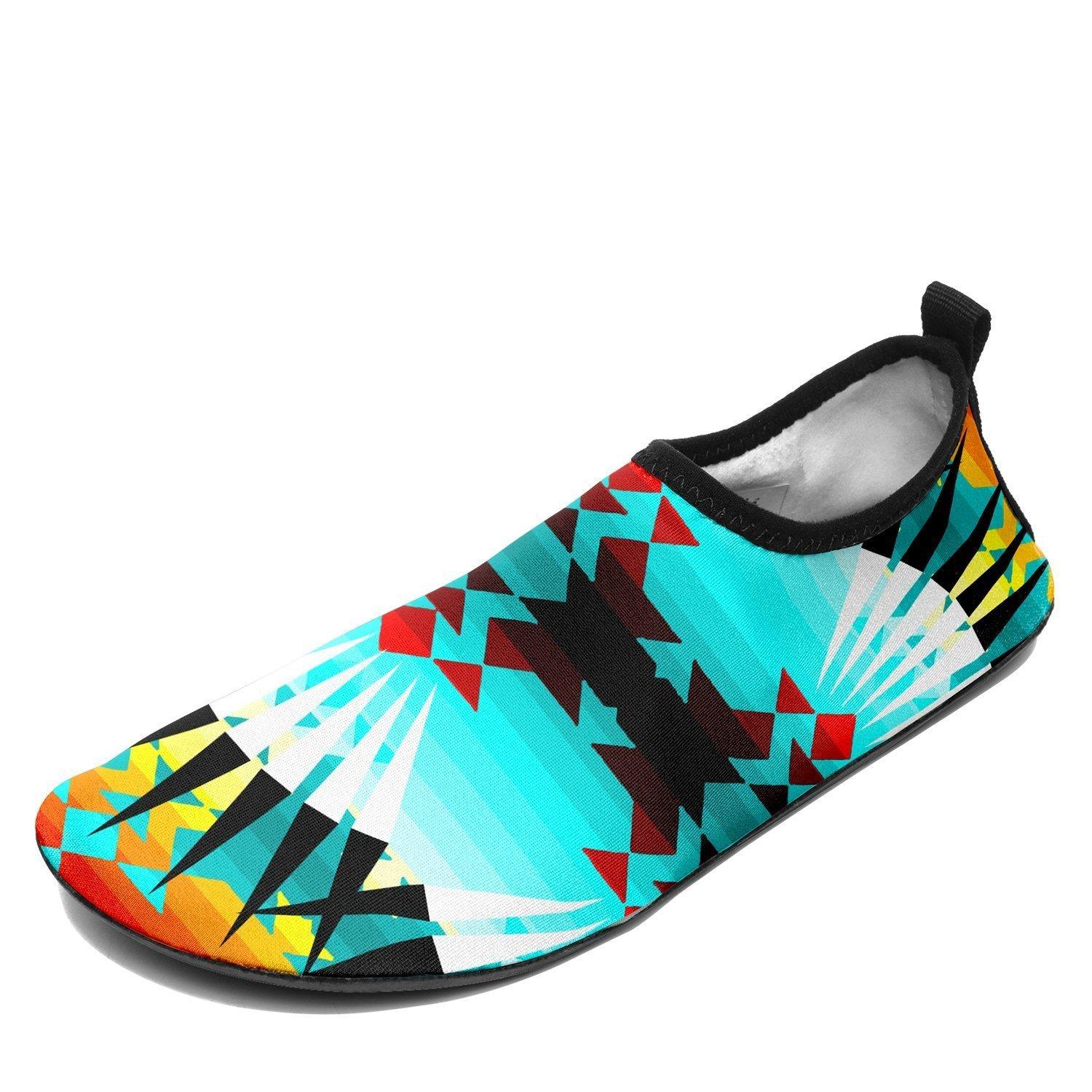 Ribbonwork Bustles Sockamoccs Kid's Slip On Shoes 49 Dzine