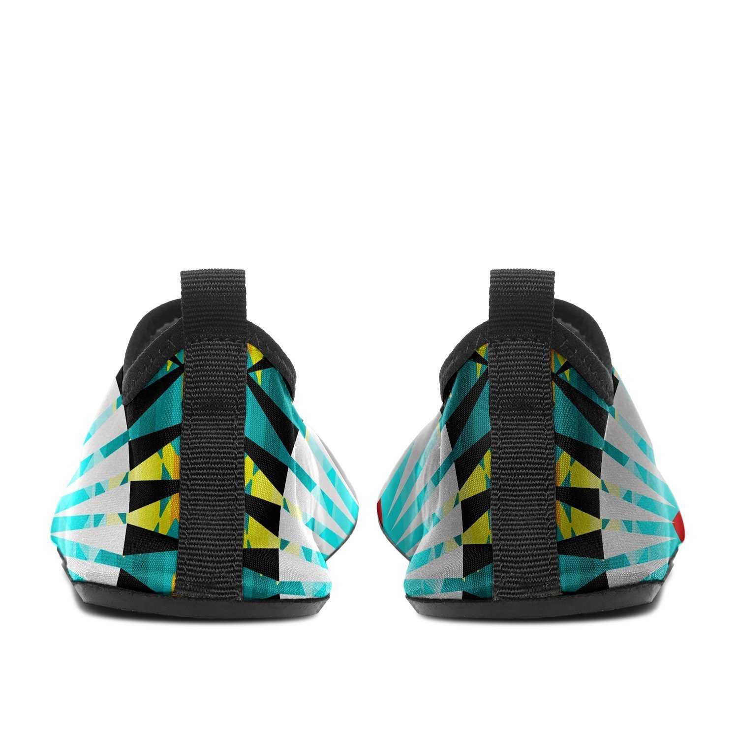 Ribbonwork Bustles Sockamoccs Kid's Slip On Shoes 49 Dzine