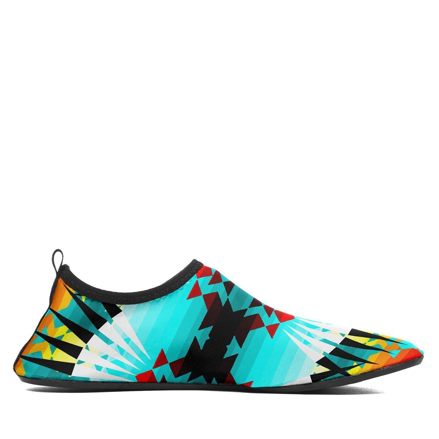 Ribbonwork Bustles Sockamoccs Kid's Slip On Shoes 49 Dzine