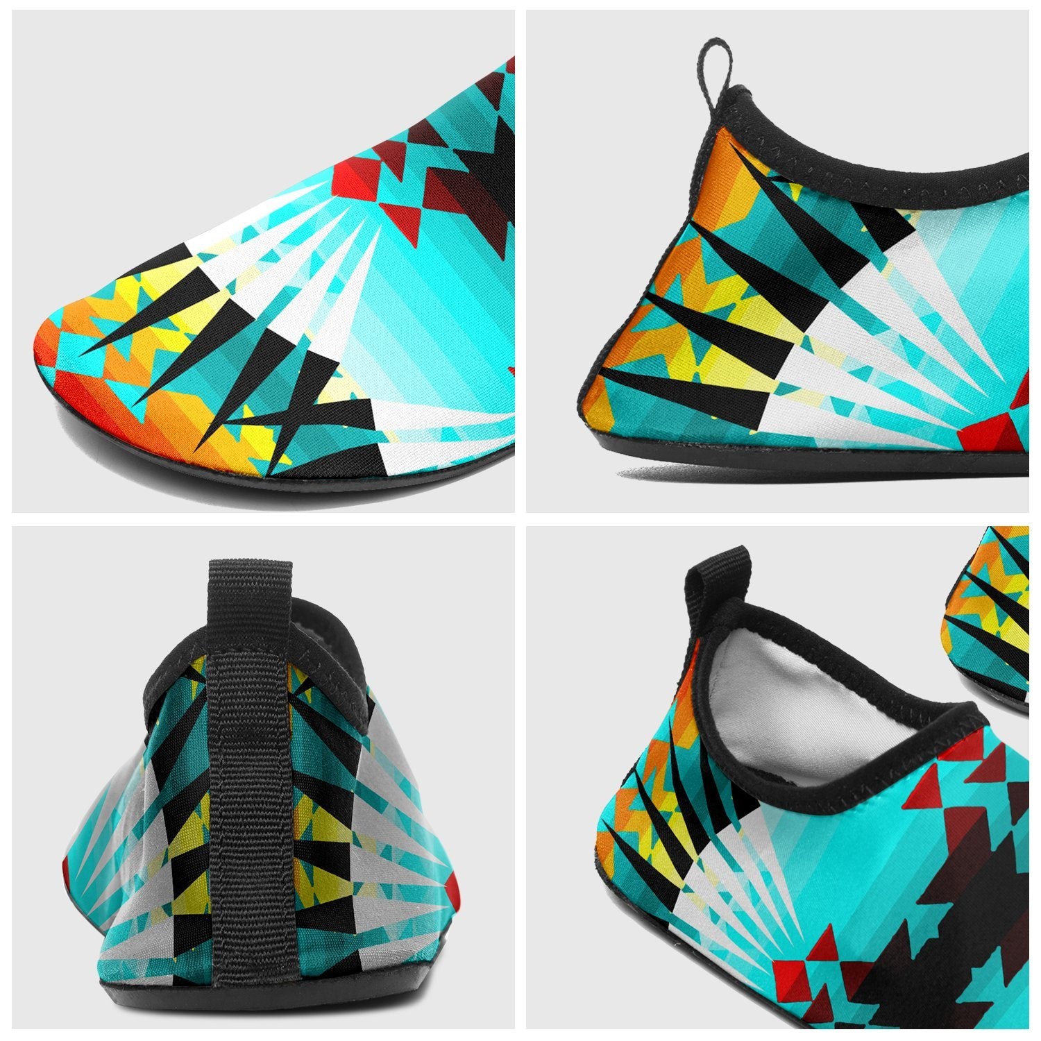 Ribbonwork Bustles Sockamoccs Slip On Shoes 49 Dzine