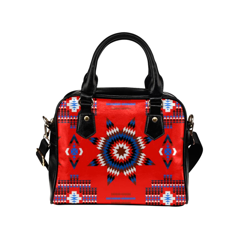 Rising Star Blood Moon Shoulder Handbag (Model 1634) Shoulder Handbags (1634) e-joyer
