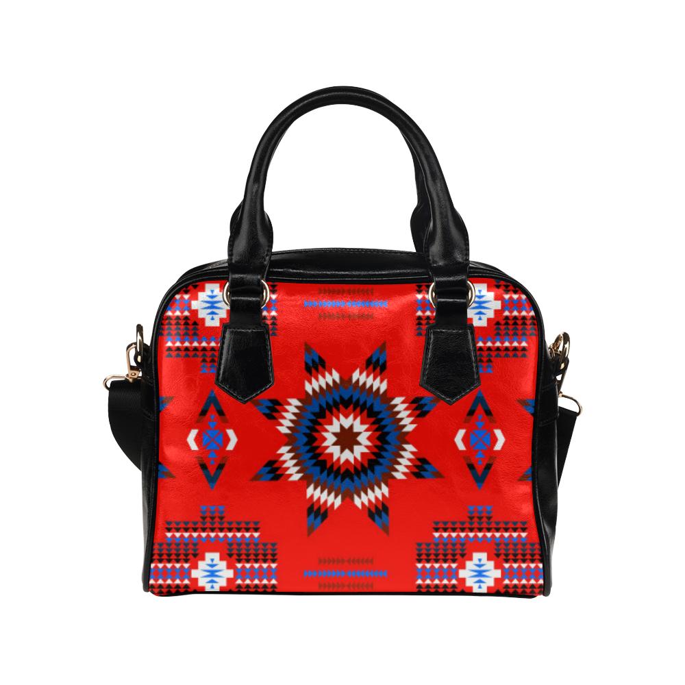 Rising Star Blood Moon Shoulder Handbag (Model 1634) Shoulder Handbags (1634) e-joyer