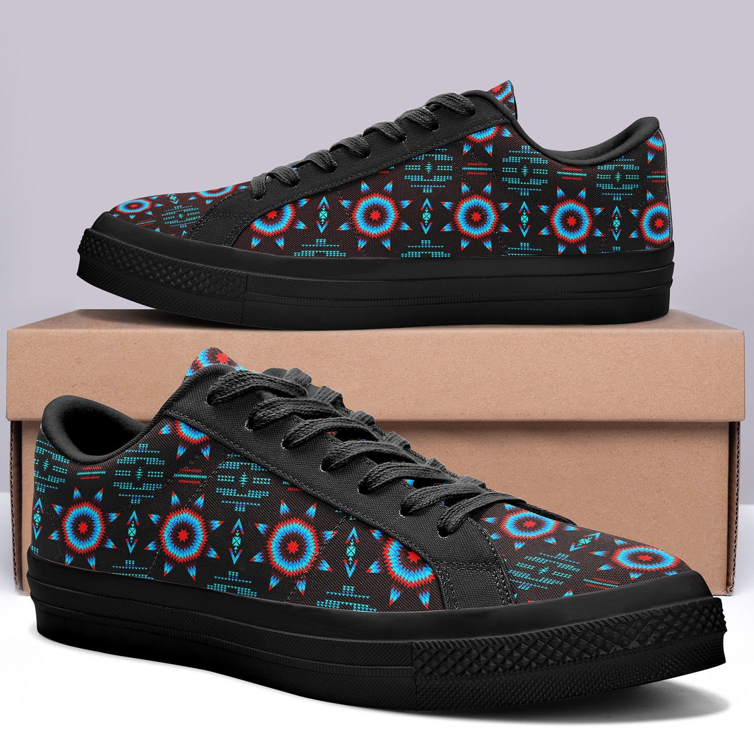 Rising Star Corn Moon Aapisi Low Top Canvas Shoes Black Sole 49 Dzine