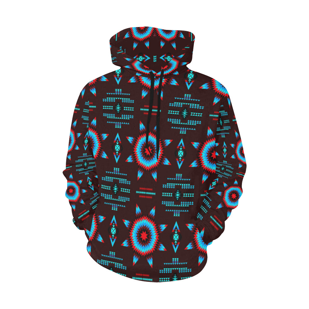Rising Star Corn Moon All Over Print Hoodie for Women (USA Size) (Model H13) All Over Print Hoodie for Women (H13) e-joyer
