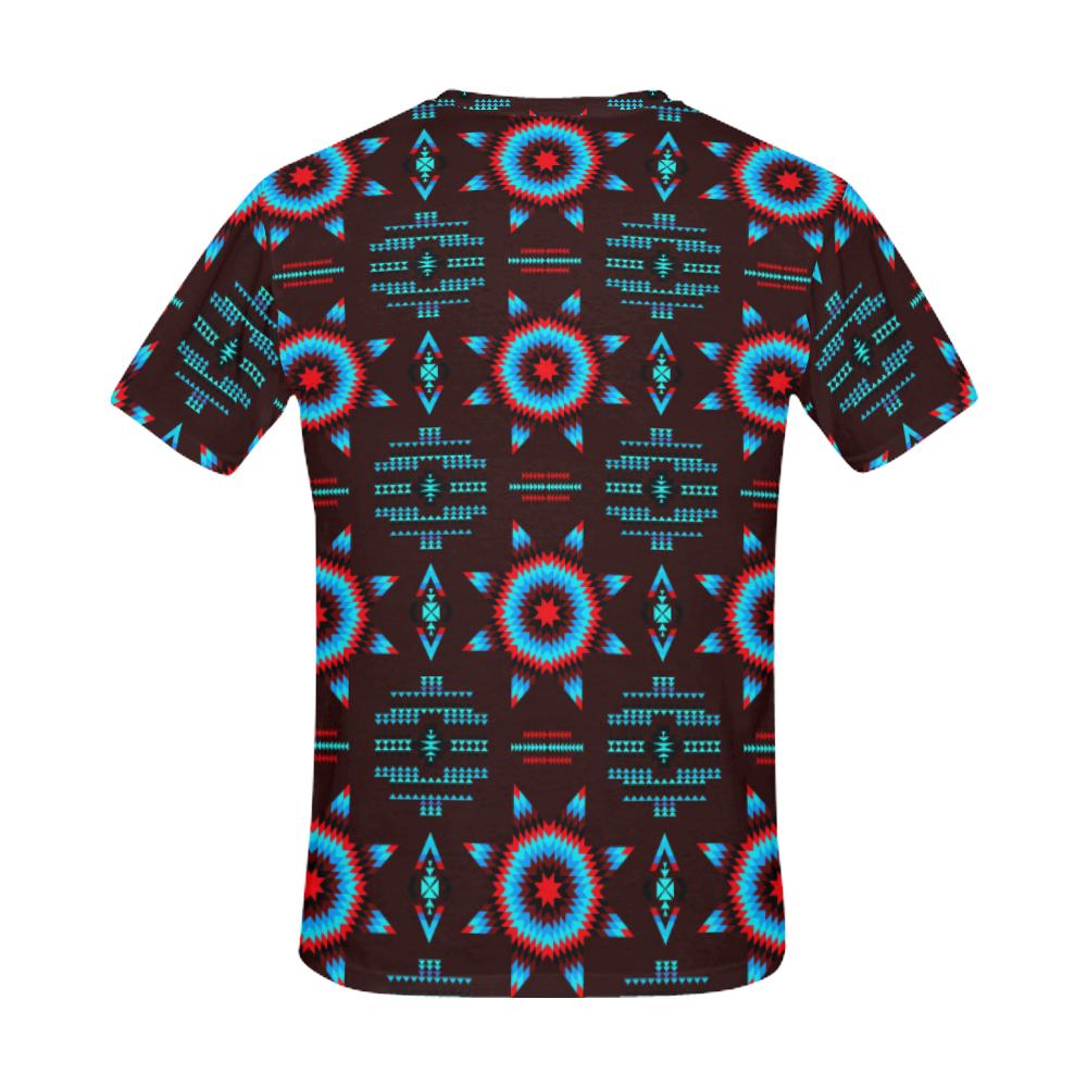 Rising Star Corn Moon All Over Print T-Shirt for Men (USA Size) (Model T40) All Over Print T-Shirt for Men (T40) e-joyer