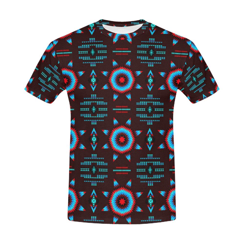 Rising Star Corn Moon All Over Print T-Shirt for Men (USA Size) (Model T40) All Over Print T-Shirt for Men (T40) e-joyer